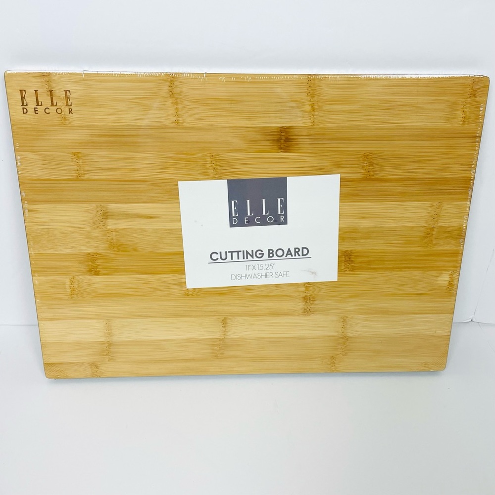 Elle Decor Dishwasher Safe Gourmet Cutting Board